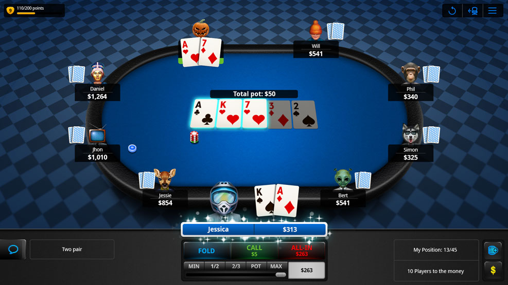 Poker Texas Hold'em Online grátis - Jogos de Cartas