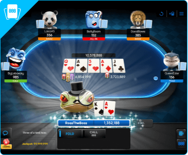 Poker online grátis no 888poker – pegue já seu bônus!