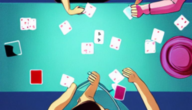 strip poker imagem